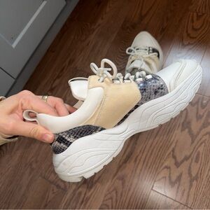 All Saints Super Tamaya Cushy Women's Leather Sneakers